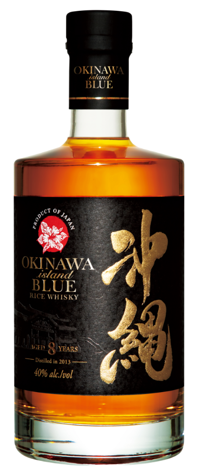沖縄 PRODUCT OF JAPAN OKINAWA island BLUE RICE WHISKY